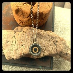 O typewriter key pendant